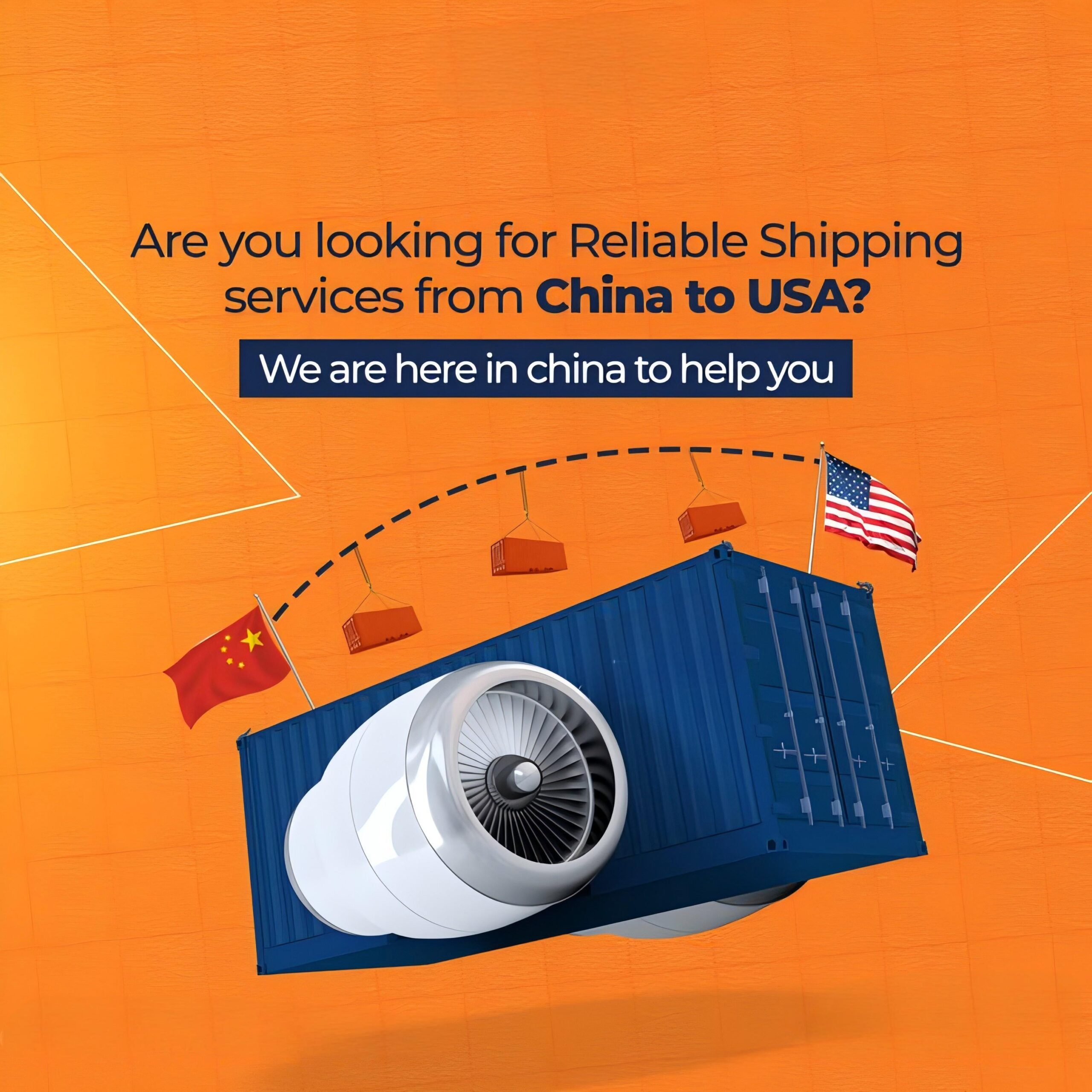 Cargo ship transporting containers for cheap sea freight from China to Canada