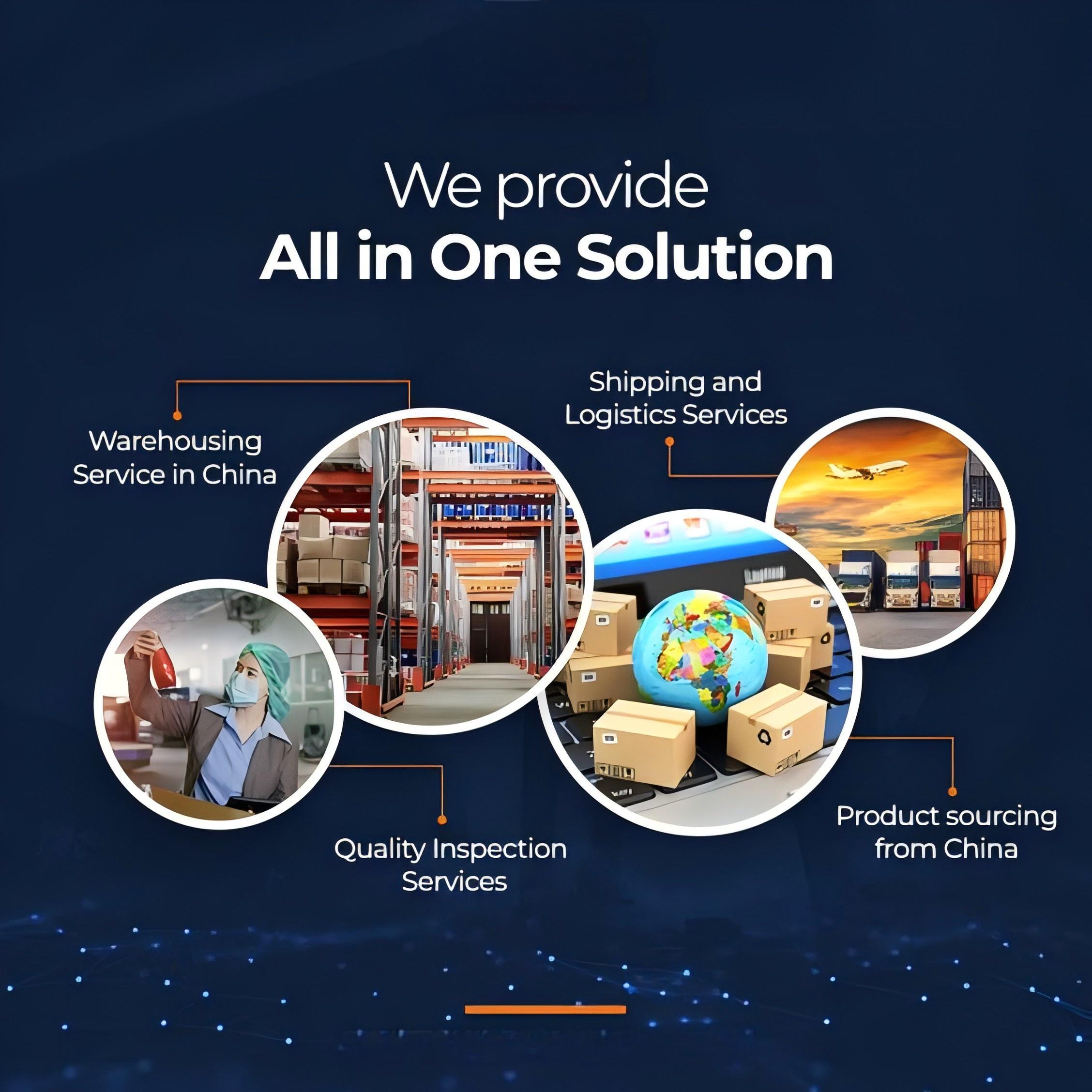 Air freight cargo plane being loaded with electronics from China