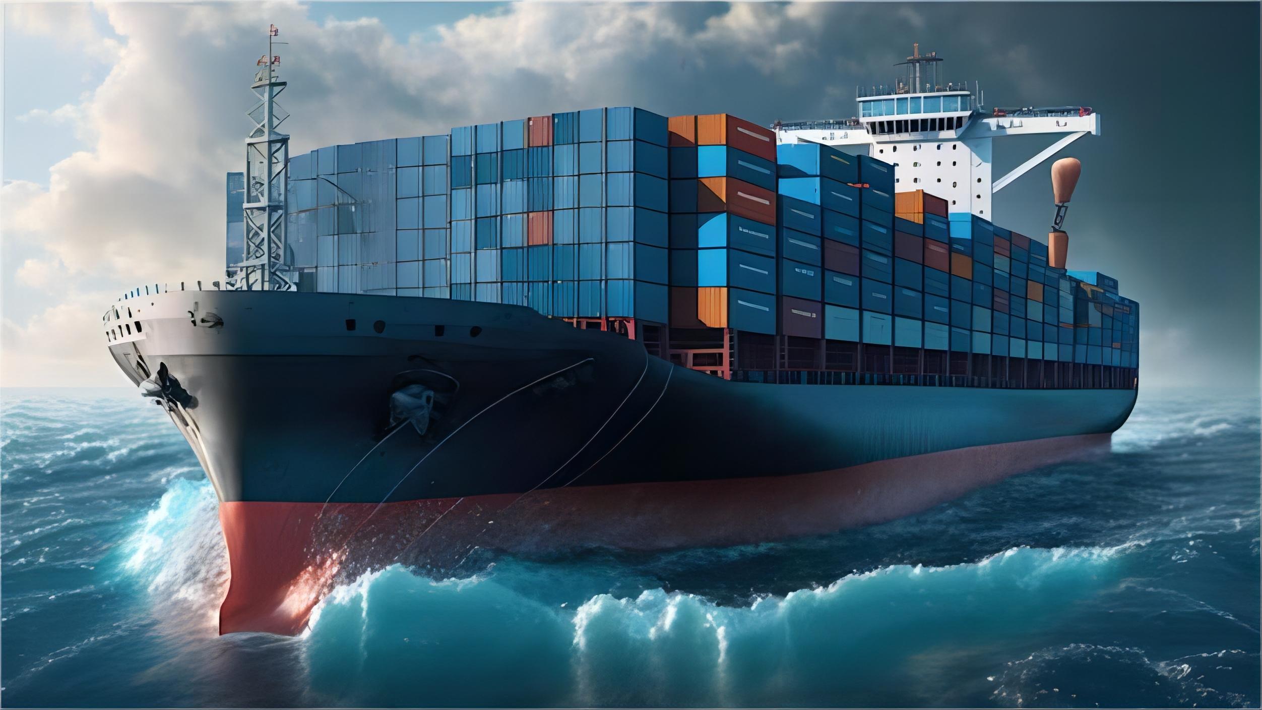 Warehouse workers organizing LCL cargo for Australian export