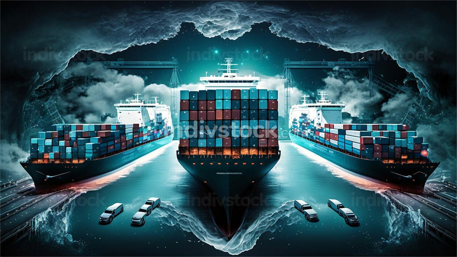 Logistics warehouse managing distribution to Canada
