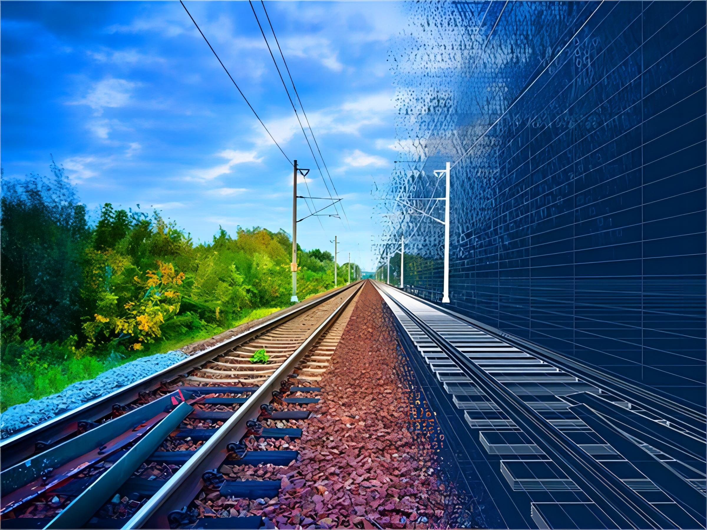 Comparison chart showing sea, air, and rail freight transit times to Europe
