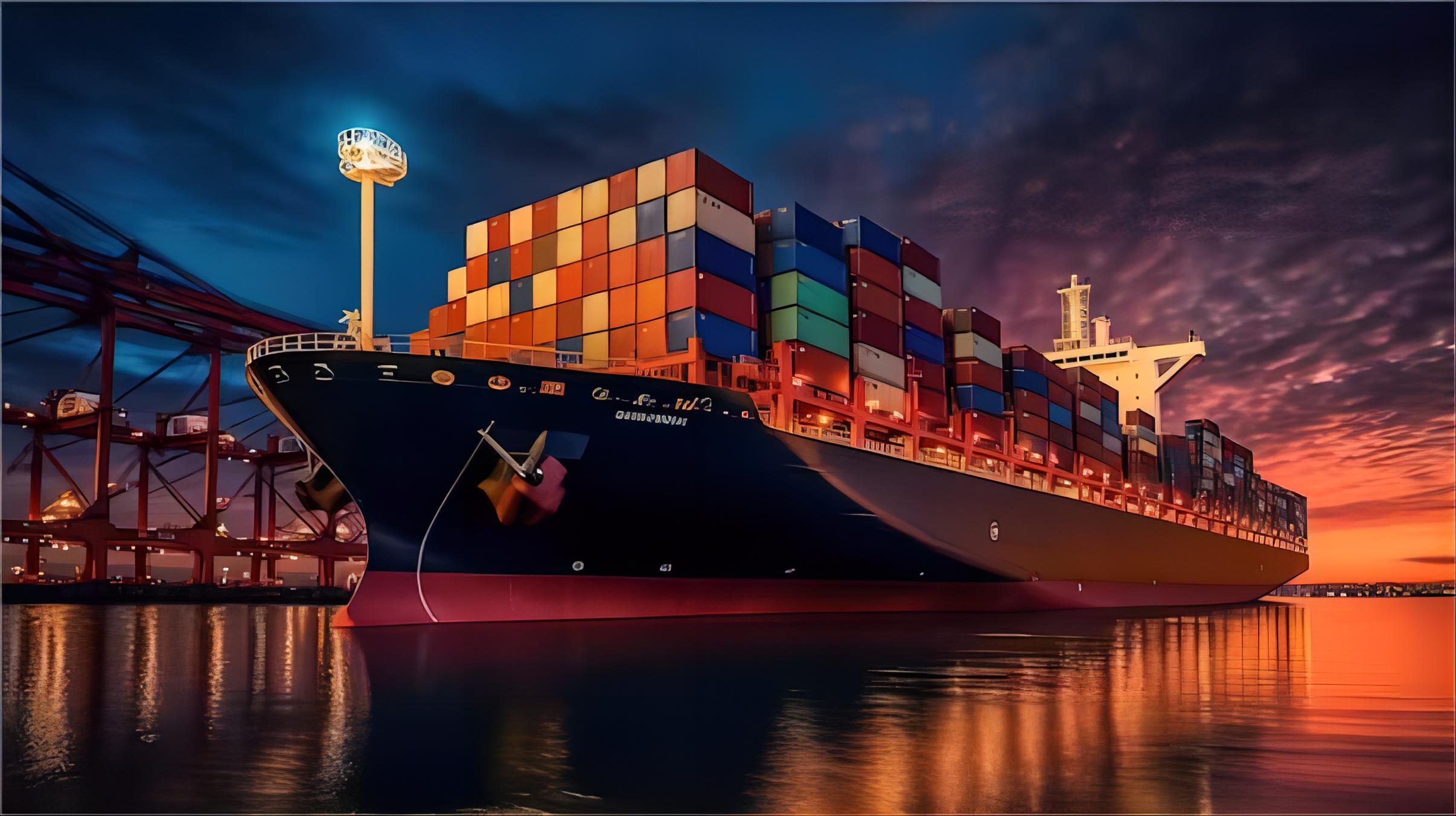 Comparison of different shipping methods including air and sea freight