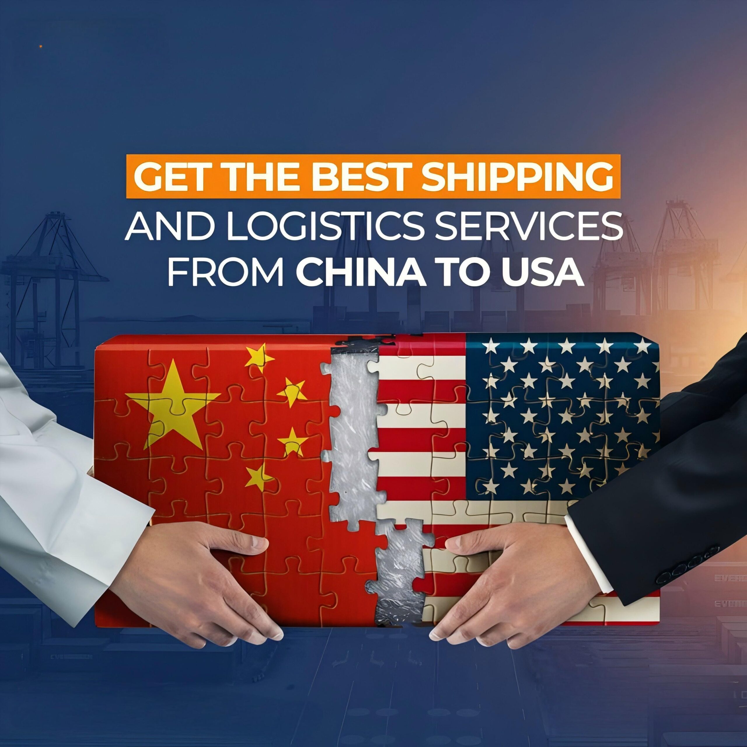 Logistics hub showing professional customs clearance from China to Germany process