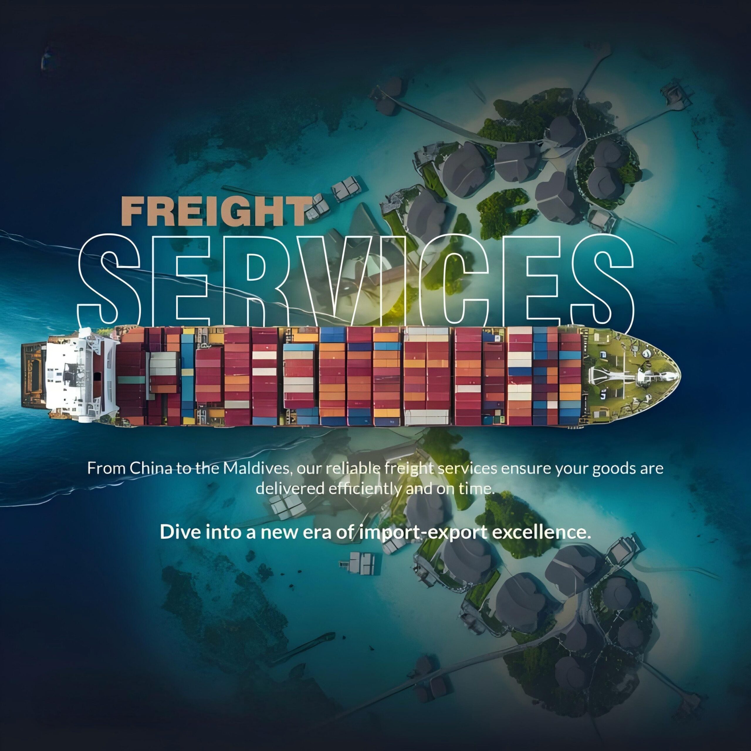 Australian port terminal with shipping containers