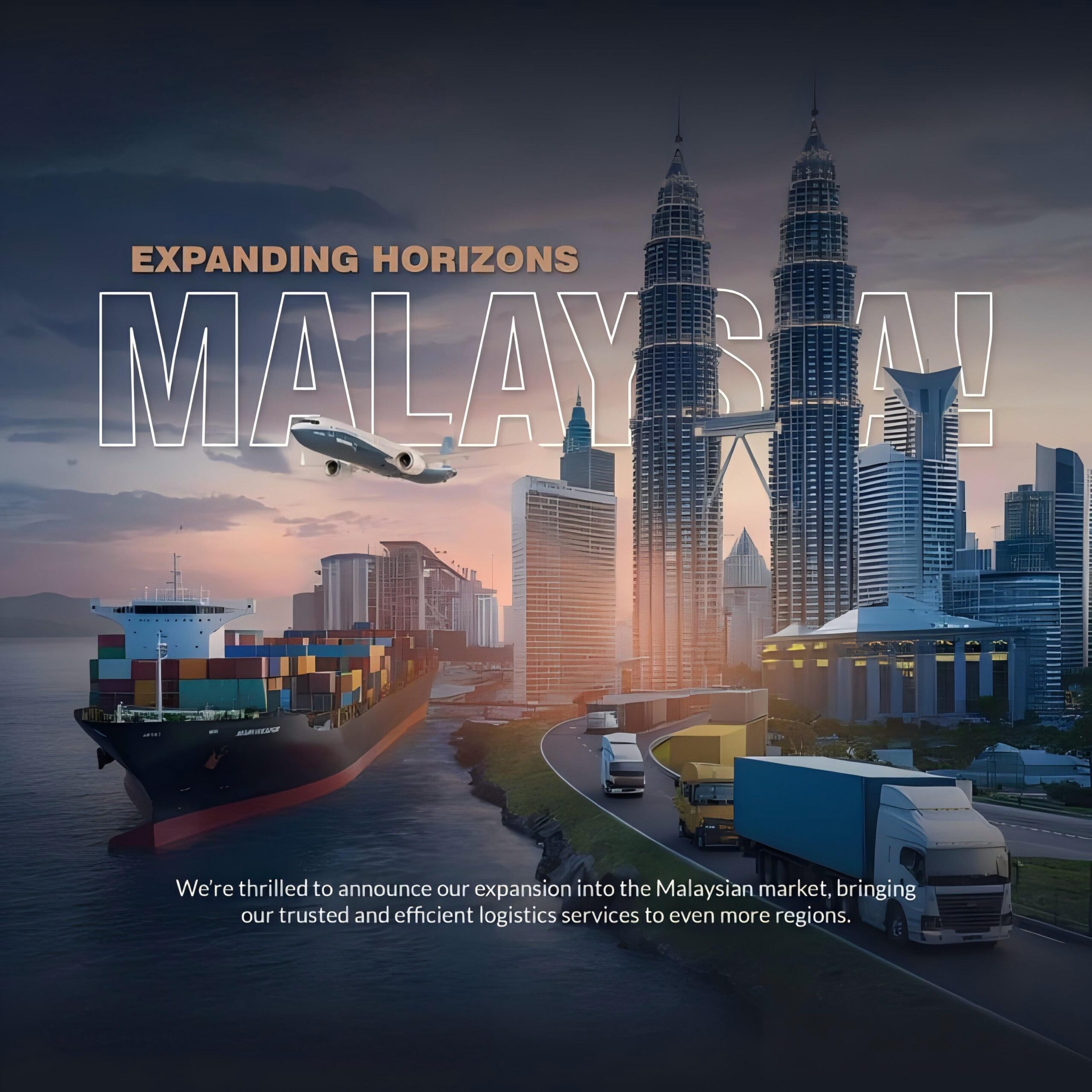 Freight forwarder managing cargo handling for lighting imports
