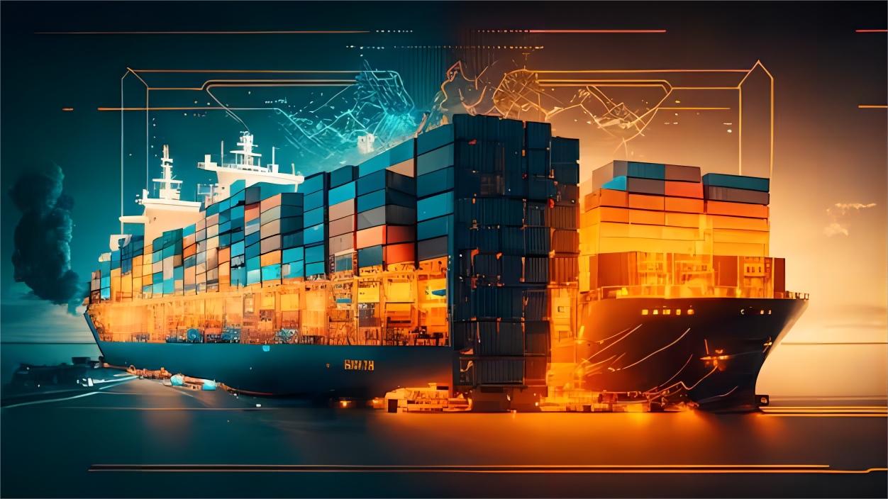 Logistics warehouse handling Danish imports from China