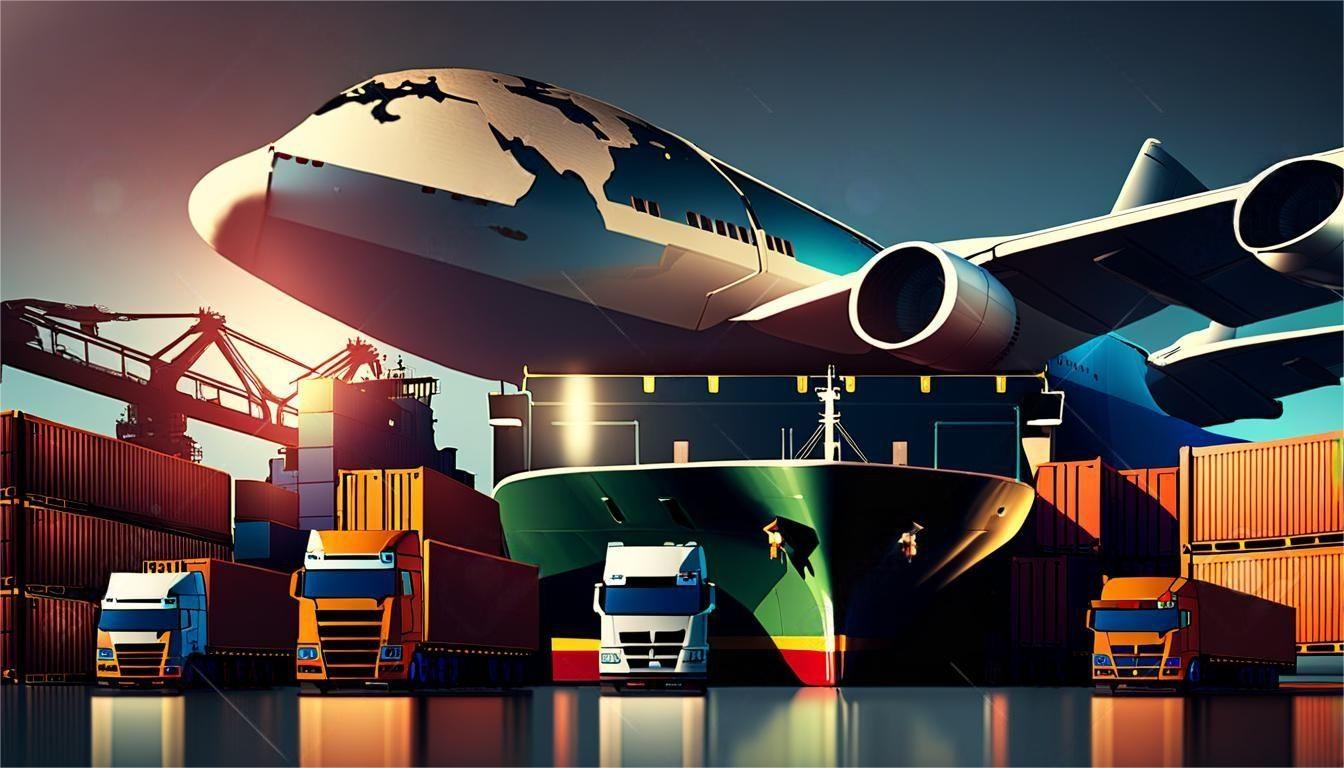 Logistics professional calculating shipping quote from China to Poland