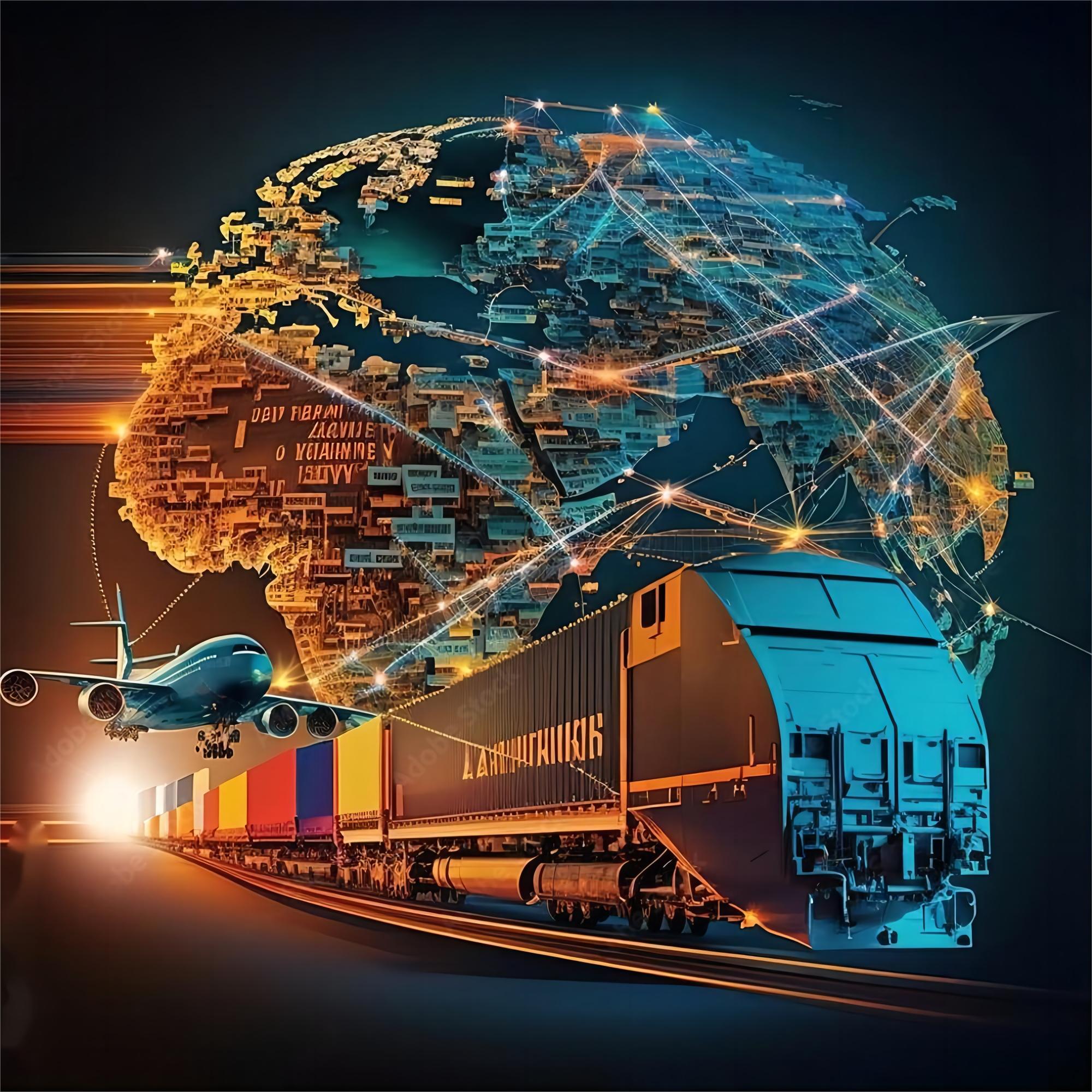 Air freight cargo being loaded for delivery to Mexico